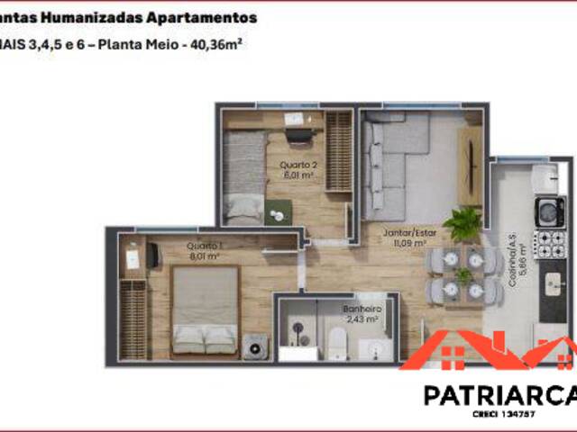 Apartamento para Venda em Hortolândia - 4