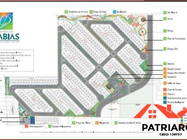 #ResSabia - Terreno em condomínio para Venda em Paulínia - SP