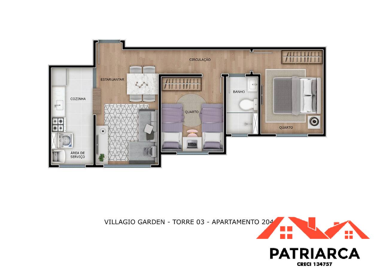 Apartamento à venda com 2 quartos, 43m² - Foto 13