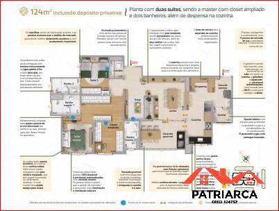 Apartamento à venda com 3 quartos, 124m² - Foto 27