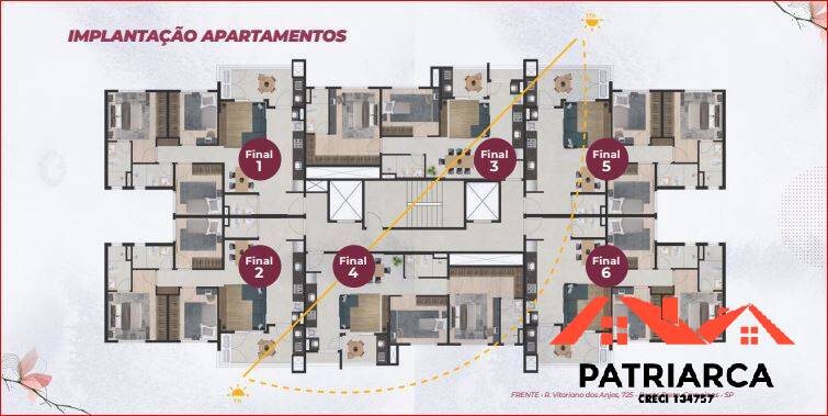 Apartamento à venda com 2 quartos, 67m² - Foto 6