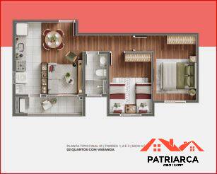 Apartamento à venda com 2 quartos, 50m² - Foto 10