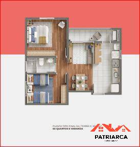 Apartamento à venda com 2 quartos, 50m² - Foto 12