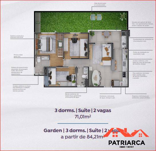 Apartamento à venda com 2 quartos, 56m² - Foto 12